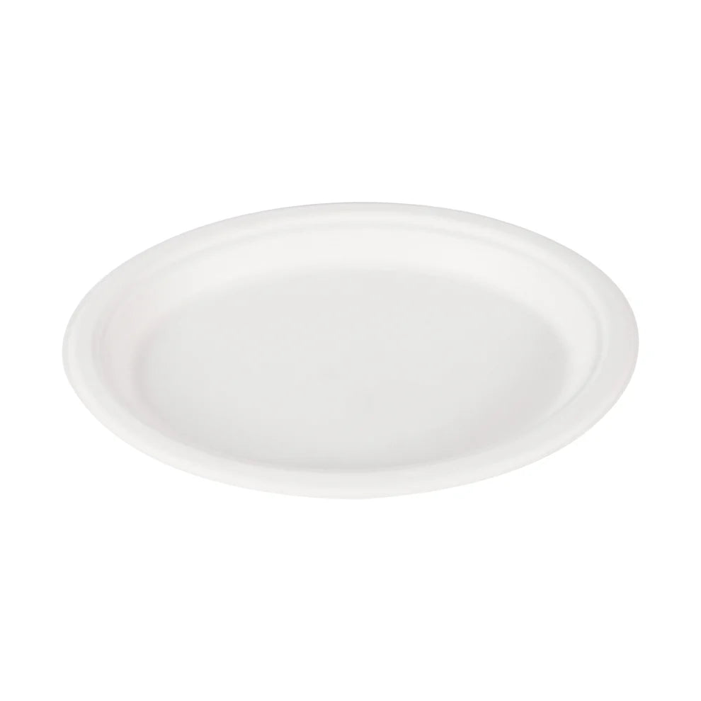 Oval Plate – Biodegradable Rice Straw Plate