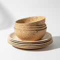 Biodegradable Rice Straw Cutlery Set – Bowls, Spoons & Plates
